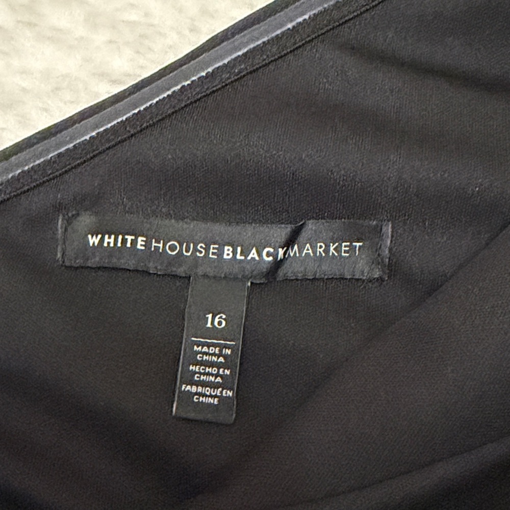 WHBM One-Shoulder Ruffle Sheath Dress - Picture 5 of 7